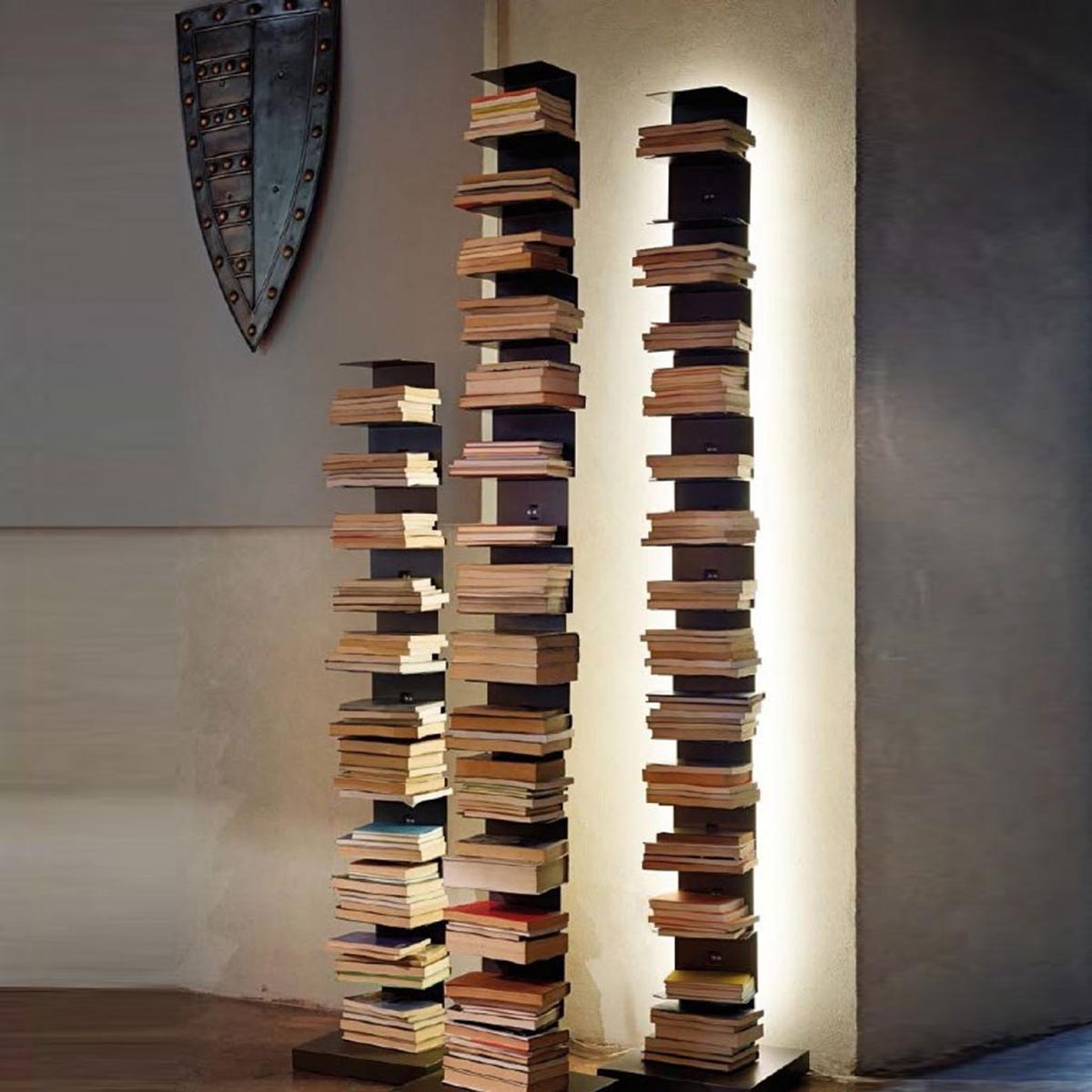 Original Ptolomeo Luce libreria verticale H 160cm Opinion Ciatti –  Designinluce